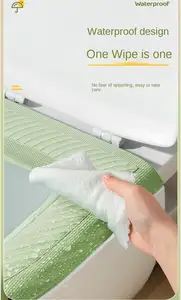 トイレシートコーブポータブル衛生便座カバー便座クッション使い捨てではない洗えるバスルーム