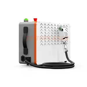 No Pollution 200w Portable Laser Machine Handheld Metal Rust Oxide Coating Removing Paint Rust Fiber Cleaning Machine