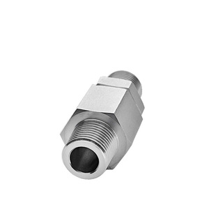 <span class=keywords><strong>1</strong></span>/<span class=keywords><strong>2</strong></span> "NPT nam ren thép không gỉ kiểm tra Van hướng dẫn sử dụng không trở lại nước dầu khí 6000psi thủy lực điện chung bóng - Product Image 5