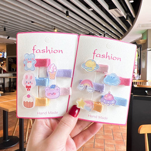 Pince à fruits pour petite fille, animal, ne fait pas mal aux <span class=keywords><strong>cheveux</strong></span>, jolie pince à <span class=keywords><strong>cheveux</strong></span> de bébé, dessin animé, accessoires pour <span class=keywords><strong>cheveux</strong></span> de bébé, nouvelle collection été <span class=keywords><strong>2022</strong></span> - Product Image 3