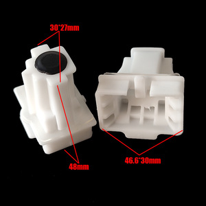 Clips de fixation de coussin de siège arrière pour Peugeot 308 Citroën Elysee, attaches automobiles en plastique, numéro de pièce 0546 - Product Image 2