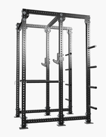 Rack de musculation commercial à 6 poteaux pour la musculation en salle de sport