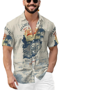 Camisa de Caza de Manga Larga de Algodón Orgánico 100% de Primera Calidad, Azul, Talla Grande, Resistente, Transpirable, Color Sólido, para Otoño - Product Image 1