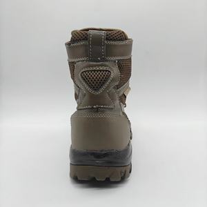 รองเท้าบูทเดินป่า LXG, Polar Expedition หนังแท้คุณภาพสูง ยี่ห้อ Batas รุ่น Tactical Gear ป้องกันแรงกระแทก พื้น PU+ยาง สีน้ำตาล รุ่น HSM129 - Product Image 6