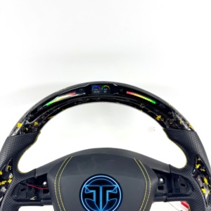 Volant de voiture en fibre de carbone forgée pour <span class=keywords><strong>Seat</strong></span> Cobra MK3 <span class=keywords><strong>Cupra</strong></span> Ateca 2015-2019, accessoires de voiture - Product Image 4