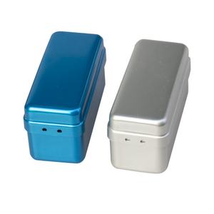 Estuche de Aluminio para Piezas Dentales, Caja para Fresas, Estuche de Almacenamiento para Desinfección en Autoclave, para Accesorios de Blanqueamiento Dental - Product Image 4