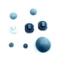 Interrupteurs à membrane en caoutchouc silicone pour télécommande avec finition anti-reflet, durée de vie de 1 million de cycles, couleur et épaisseur personnalisées