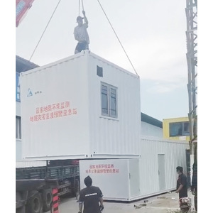 บ้านสำนักงานคอนเทนเนอร์ดัดแปลง รูปทรงสี่เหลี่ยมผืนผ้า ความหนามาตรฐาน ดีไซน์อุตสาหกรรม - Product Image 2