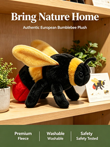 Peluche de Avispa Realista Personalizado al por Mayor, Insecto de Peluche, Recuerdo de Zoológico, Juguete Educativo para Niños, Regalo Promocional con Logotipo Personalizado - Product Image 4