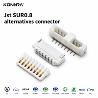 Arnés Personalizado para Dispositivos Portátiles, Conector de Cable a Placa con Paso de 0.8 mm, Equivalente a la Configuración JST SUR de 2 a 20 Pines
