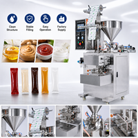 Machine d'emballage verticale de sachets de pâte à fréquence variable