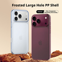 Coque Ultra Fine en PP pour iPhone 18 17 16 Pro Max, 0,3 mm, Housse Mate Légère, Sensation Peau, Anti-Traces de Doigts, Coque Minimaliste