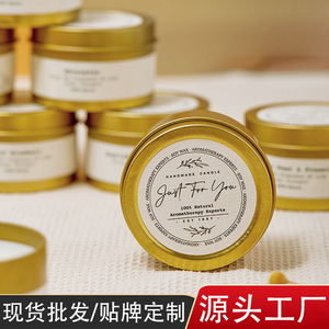 Velas Aromáticas de Cera de Soya en Forma de Cilindro, Decoración para el Hogar, Vela Perfumada para Regalo - Product Image 4