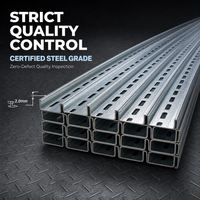 Profil en acier en U pour clôture de jardin, résistant à la corrosion, durable, résistant à l'eau, résistant au feu, vente en gros