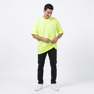T-shirt en coton ultra pour homme, style T-shirt à col rond surdimensionné pour homme - Product Image 1