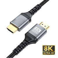 Nouveau HDTV 2.1 Version 8K 60HZ câble haute résolution pour ordinateur portable TV moniteur affichage carte graphique câble de connexion