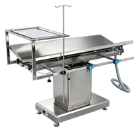 Table d'opération vétérinaire électrique en acier inoxydable à température constante en forme de V pour clinique vétérinaire et hôpital vétérinaire