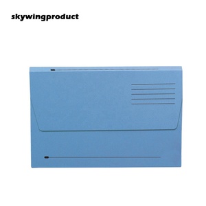 Skywingproduct ba màu đá màu xanh gói của 10 <span class=keywords><strong>Foolscap</strong></span> 345x226mm mở rộng nửa nắp điền tài liệu ví - Product Image 1