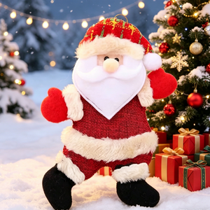 Nouveauté Fournitures de Fête de Noël Décoration Mignonne Figurine en Peluche Père Noël Décoration Suspendue de Noël Père Noël - Product Image 2