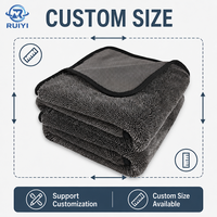 Serviette de lavage auto professionnelle en microfibre 850 GSM pour usage commercial – Vente en gros