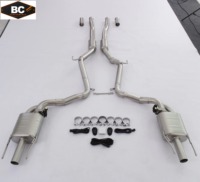 Système d'échappement pour S63 AMG W221 6.2L V8 2006-2013, silencieux à clapets Catback, commande à distance, acier inoxydable SS 304, tuyaux d'échappement