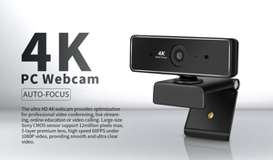 Cámara <span class=keywords><strong>web</strong></span> para PC 4K de nueva generación, cámara de enfoque automático con zoom digital 10X para educación en línea y cámara <span class=keywords><strong>web</strong></span> para videollamadas - Product Image 2