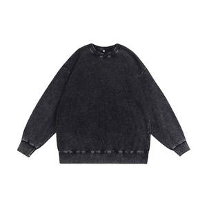 เสื้อฮู้ดดี้คอกลม TKAN301D พิมพ์ลายดิจิตอลแบบกำหนดเอง สำหรับผู้ชาย ใส่ได้ในฤดูหนาว ทรงโอเวอร์ไซส์ สไตล์ลำลอง ผ้าฝ้ายเฟรนช์เทอร์รี่เนื้อหนา 100% ลุควินเทจ ซักนุ่ม - Product Image 2