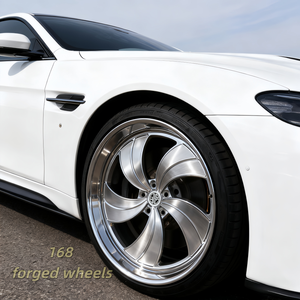 168 Jantes en alliage de voiture de tourisme forgées en argent à haute résistance personnalisées pour Lexus RX Cadillac Escalade Aston Martin Ferrari - Product Image 2