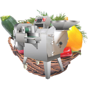 Équipement de traitement des légumes 3 entrées Coupe-légumes multifonctionnel Machine à trancher Dicer - Product Image 1