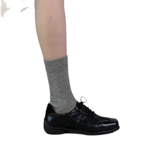 Zapatos Oxford de Piel Auténtica Negros con Cordones, Punta Redonda, Transpirables, para Caminar, para Mujer, para Todas las Temporadas, Color Sólido - Product Image 5