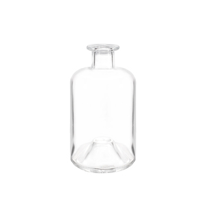Bouteille en verre nordique 375ml liège en bois bonne qualité sérigraphie pour rhum Gin Vodka <span class=keywords><strong>whisky</strong></span> bouteille fabriquée - Product Image 2