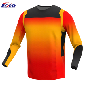 Maglie da corsa da uomo in discesa ciclismo estivo BMX magliette sportive più vendute impermeabili magliette MTB - Product Image 2