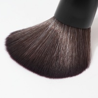Nouvel ensemble de 12 mini-pinceaux de maquillage de voyage 2023 en poils de chèvre avec manche en bois pour application de correcteur visage, logo personnalisé, marque privée