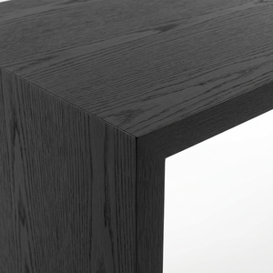 Classical Standard Size Natural Solid Wood Working Station Flat Large Tabletop Writing Counter with Under <b>Desk</b> Storage Cabinet - Product Image 3