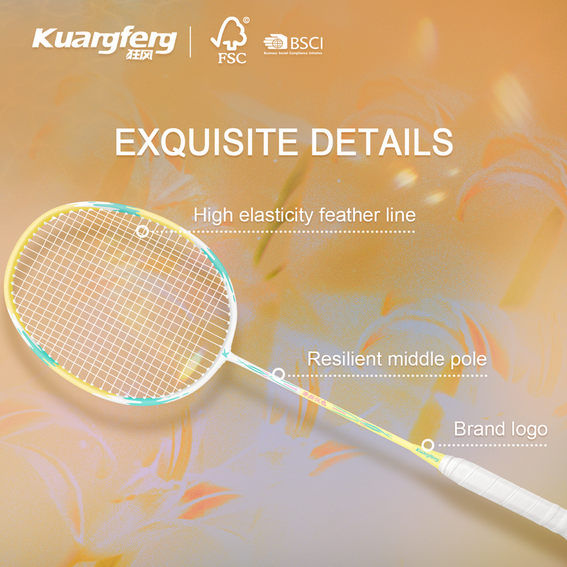 Professional Offense Badminton Racket With Durable