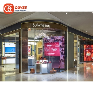 Dernier design de <span class=keywords><strong>comptoir</strong></span> cosmétique en bois pour <span class=keywords><strong>magasin</strong></span> de <span class=keywords><strong>d</strong></span>étail, concept de mobilier commercial - Product Image 6