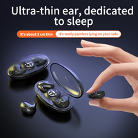 Nouveaux écouteurs supra-auriculaires MD538, écouteurs sans fil invisibles pour dormir, écouteurs TWS, écouteurs stéréo pour le sport, jeux, mains libres JL