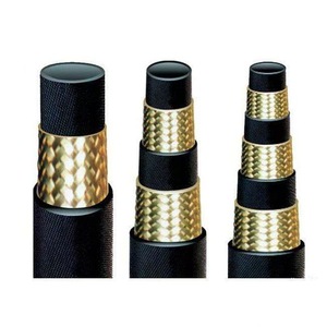 <span class=keywords><strong>Manguera</strong></span> de Goma Resistente al Aceite Reforzada con Alambre de Acero de 1 Pulgada SAE100R2 de Alta Presión PSF, 250 Bar, 2SN EN 853, Flexible, de Nitrilo, para Corte - Product Image 3