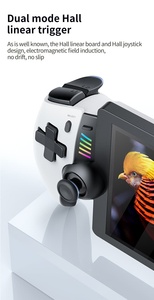 Consola Portátil con Gatillos Hall, Joystick Hall, Doble Vibración, Baja Latencia de 2.3ms, Luz RGB, Reproductor de Juegos Portátil Blanco M28 PS2 - Product Image 3