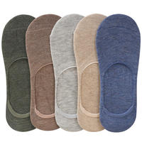 Chaussettes en coton respirantes personnalisées pour hommes, idéales pour l'été, usage quotidien, confortables, douces, antidérapantes, absorbant la transpiration, séchage rapide, pour le sport.