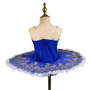 Tutú Profesional de Ballet para Niñas, Disfraz de Lago de los Cisnes, Traje Clásico de Bailarina, Vestido de Princesa de Gasa - Product Image 4