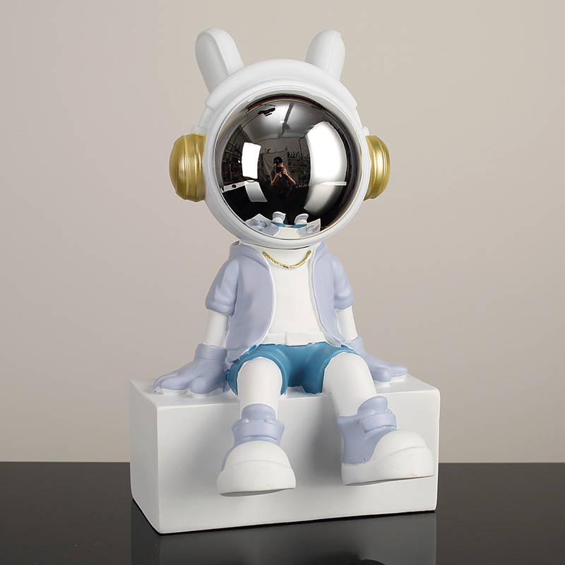 Light Blue Wish Astronaut
