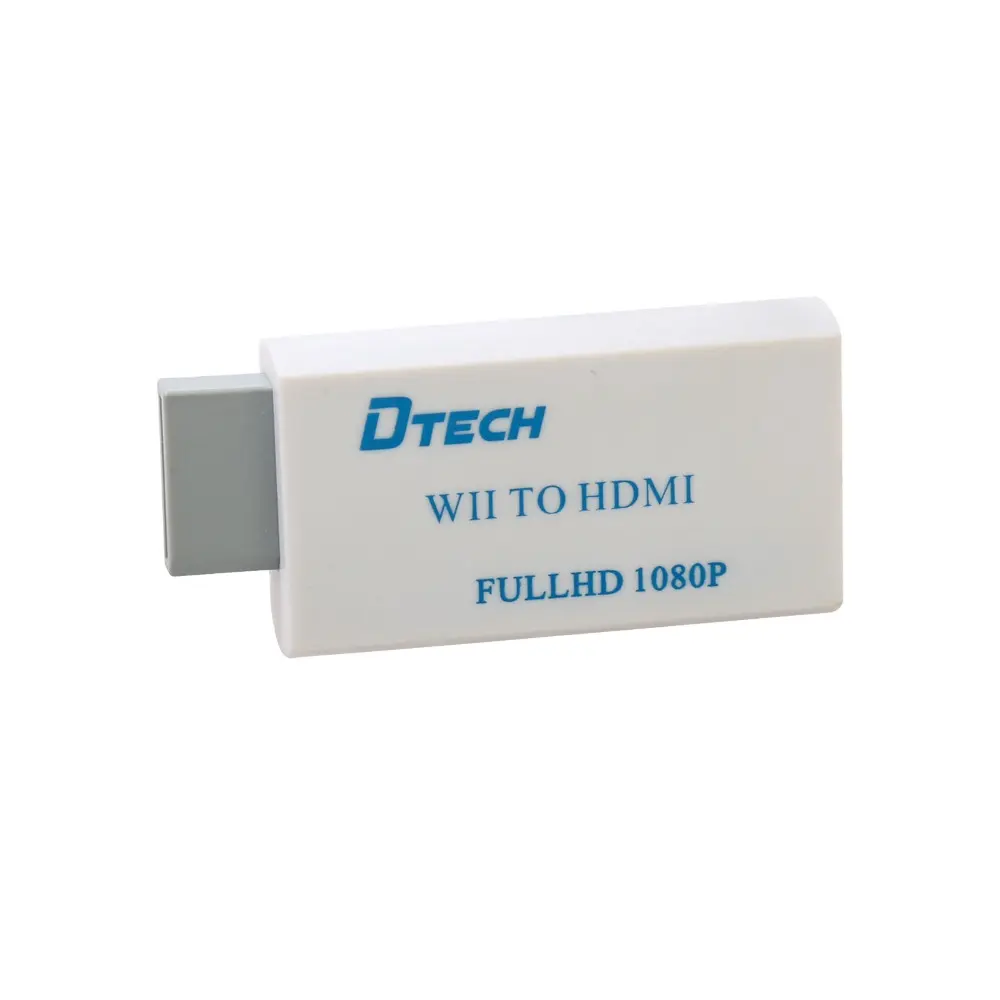 Dtech High Quality 1080P 60Hz HDMI 1.3 Coverter support audio and video signal WII TO HDMI Converter