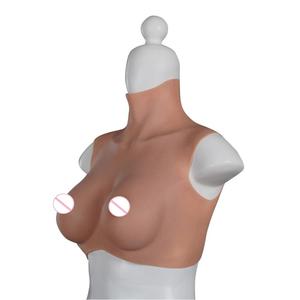 Prothèses mammaires en silicone réalistes OEM/ODM personnalisées, taille M-C, pour travestis, transgenres, drag queens, cosplay et jeux de rôle - Product Image 1