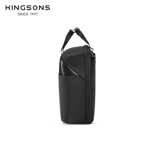 Kingsons Laptop <b>Briefcase</b> 15.6 Inch Polyester Business Travel Bag With Charging Port Unisex - Product Image 2