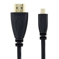 Câble vidéo 4K haute définition avec gaine en PVC blindée tressée pour HDTV (mâle-femelle) - Options 1m/1,5m
