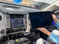 13.3 pouces Android autoradio GPS lecteur multimédia DSP fonction Navigation stéréo récepteur tête unité pour Toyota Tundra 2015-2019
