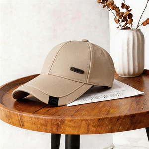 Baseball Cap Cotton Yarn Breathable <b>Sunscreen</b> Outdoor Male Spring Autumn Korean Style Logo Design - Product Image 4
