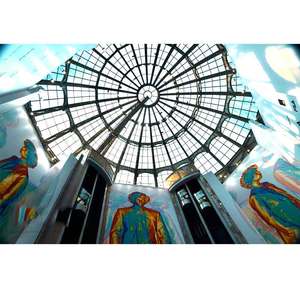 Prefab thiết kế hiện đại Kết Cấu Thép mái vòm Skylight mái kính khách sạn Trần - Product Image 6