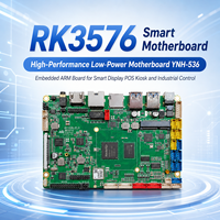 Placa Base para Gateway AIoT YNH 536 RK3576 6TOPS Gigabit PoE 4G RS485 para Redes de Dispositivos Industriales